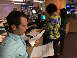 Sergio, Stacey & Lisa discuss the direction of the news content.